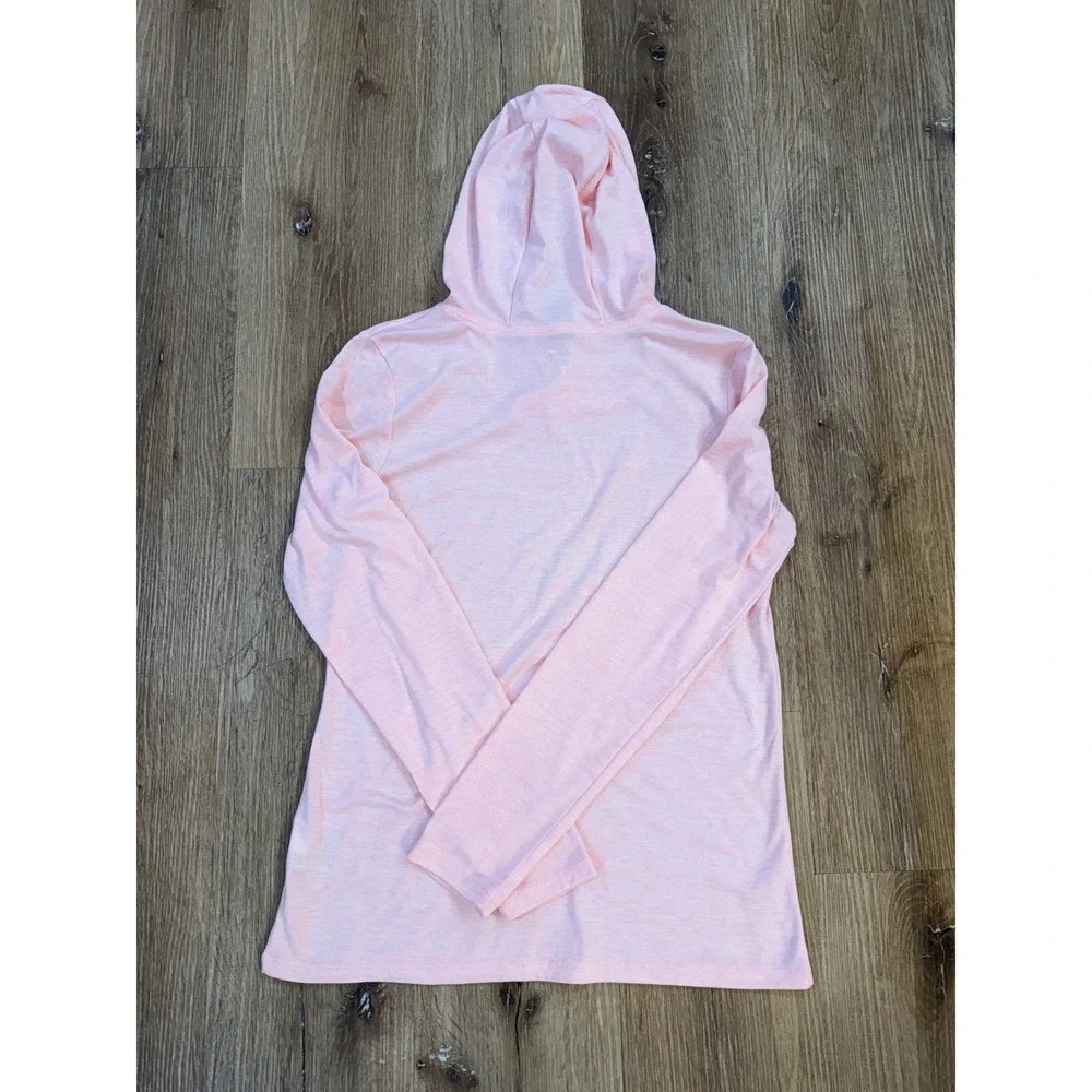 Nike Hoodie Women S Pink Dri-FIT Long Sleeve Athletic Swoosh‎ 930391-646
